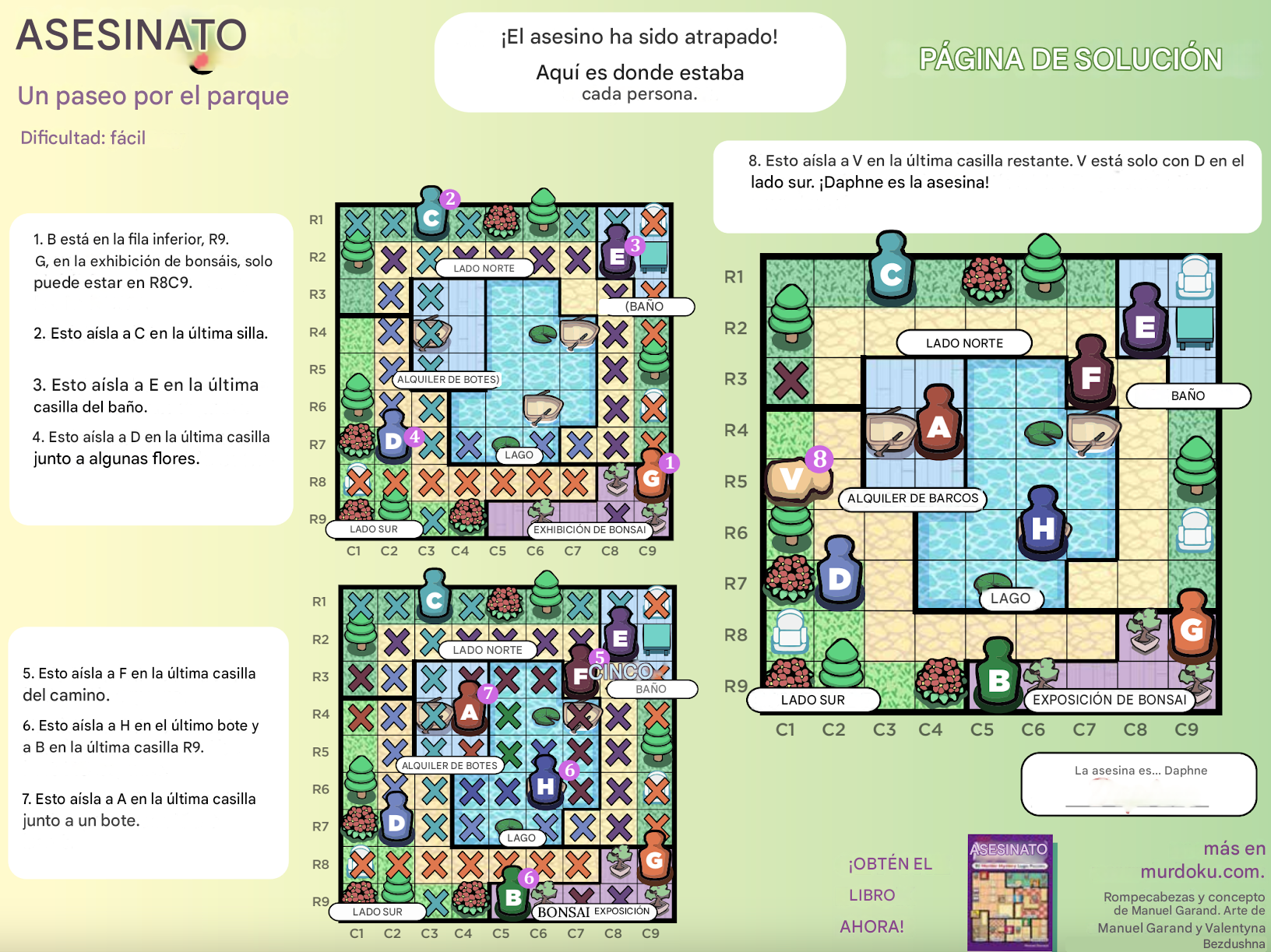 Un paseo por el parque solucion del puzzle