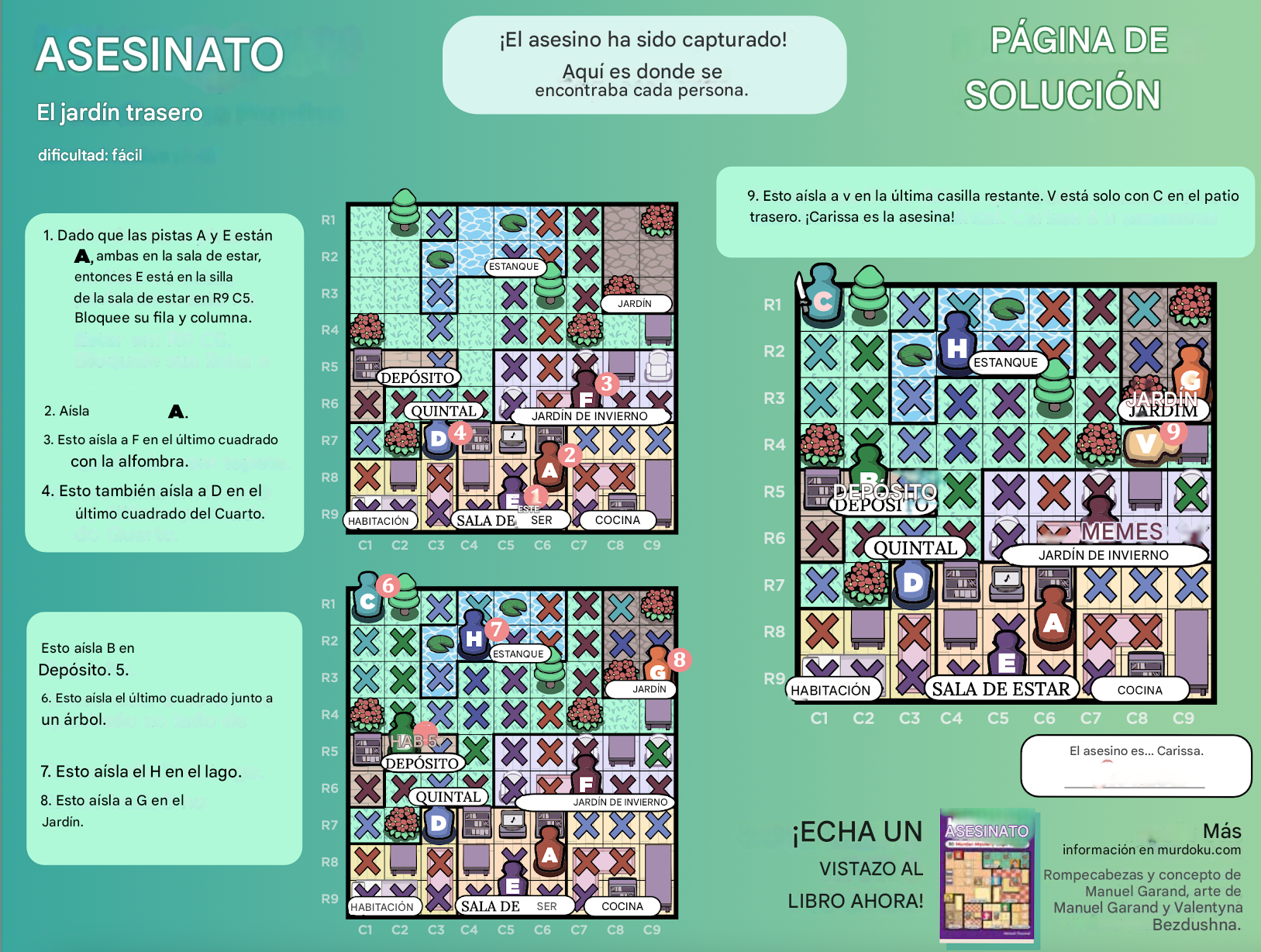 El jardin trasero solucion del puzzle