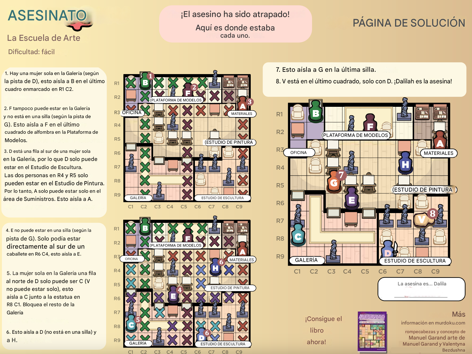 La Escuela de Arte solucion del puzzle