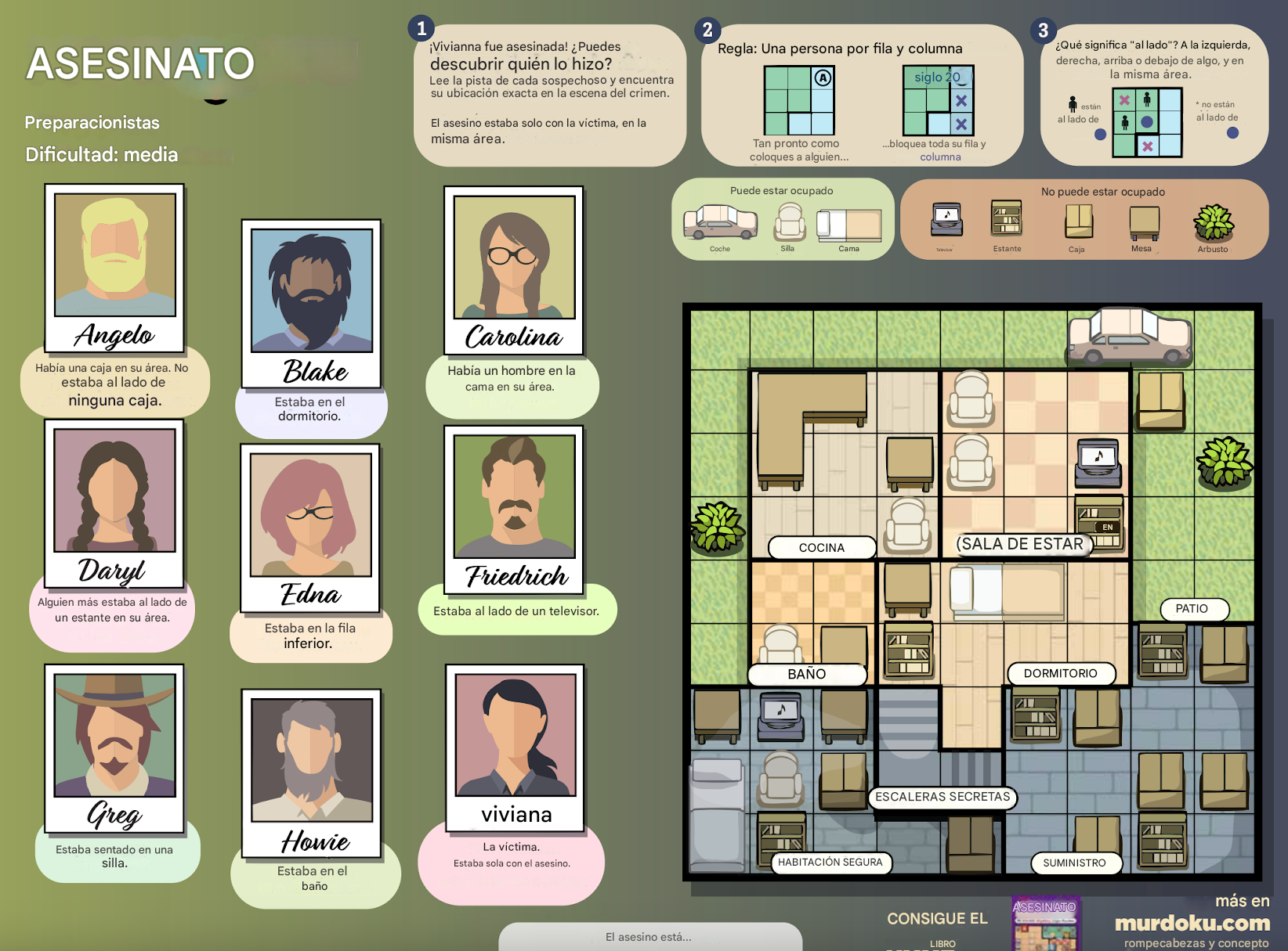 Preparacionistas carta del puzzle